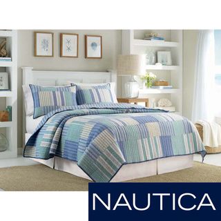 Nautica Belle Isle Cotton Quilt Nautica Quilts