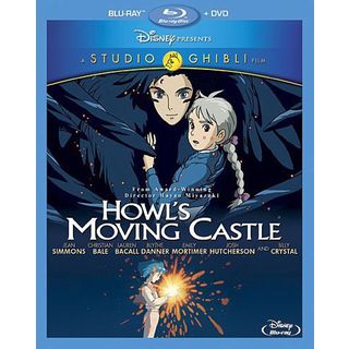 Howl's Moving Castle (Blu ray/DVD) Disney General Children's Movies