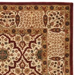 Handmade Persian Legend Beige Wool Rug (8'3 x 11') Safavieh 7x9   10x14 Rugs