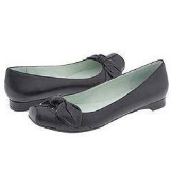 Biviel 520 Black Leather Biviel Flats