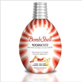 Designer Skin Bombshell Tanning Lotion 100XX Dark Tanning Bronzer With White Tea Extract, Soy and CoQ 10 Bombshell Lotion Sizzle Bronzer Lotion 13.5 oz Health & Personal Care