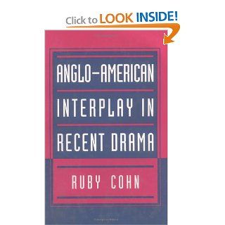 Anglo American Interplay in Recent Drama Literature Books @