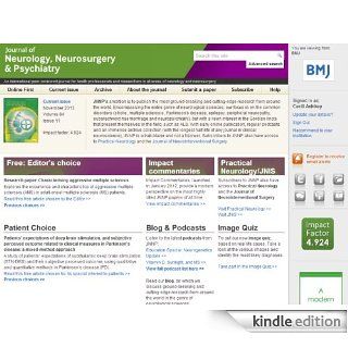 Summaries of recent peer reviewed articles from the JNNP Kindle Store BMJ Publishing Group Ltd