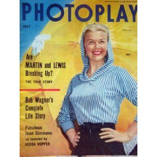 PHOTOPLAY magazine July 1954 with Doris Day on the cover. scarce. candid photos/articles on Debbie Reynolds, Jane Russell, Rock Hudson, Janet Leigh, Robert Wagner, Frank Sinatra. lots of others. Fred Sammus Books