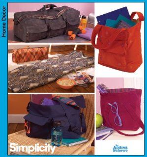 Simplicity 4535 Sew Pattern SIMPLY TEEN TOTES & ORGANIZERS Floor Mat, Messenger Bag  Other Products  