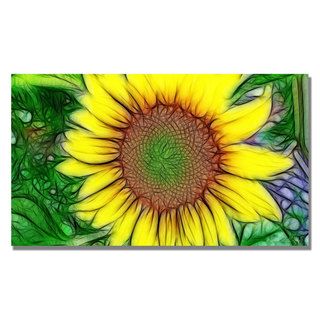 Kathie McCurdy 'Sunflower' Gallery Wrapped Canvas Art Trademark Fine Art Canvas