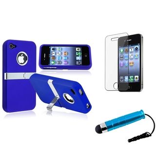 BasAcc Blue Case with Stylus for Apple iPhone 4/ 4S BasAcc Cases & Holders