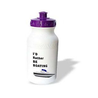 wb_109485_1 Florene Numbers Symbols And Sayings   ID Rather Be Boating   Water Bottles  Bike Water Bottles  Sports & Outdoors