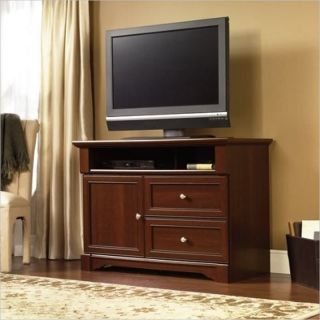 Sauder Palladia Highboy TV Stand Select in Cherry Finish   411626