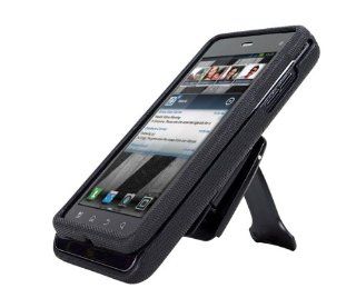 Body Glove Flex Snap On Case with Kickstand for Motorola DROID 3 Case Black (9228701) Cell Phones & Accessories