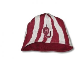 University of Oklahoma Sooners   OU Tiger Stripe Skicap  Sports Related Merchandise  Clothing