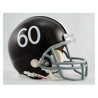 Denver Broncos 1960 61 Throwback Replica Mini Helmet w/ Z2B Face Mask  Sports Related Collectible Mini Helmets  Sports & Outdoors