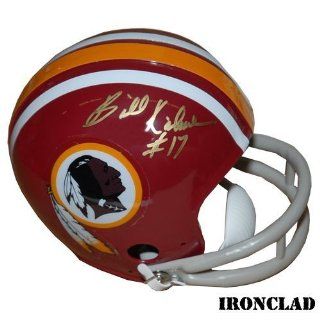 Billy Kilmer Autographed Mini Helmet  Sports Related Collectibles  Sports & Outdoors