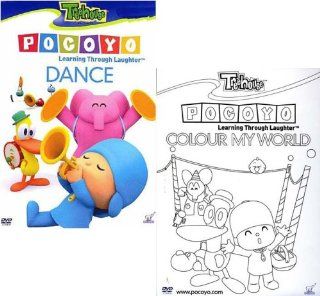 Pocoyo   Colour My World / Dance   Learning Through Laughter (2 pack) Movies & TV