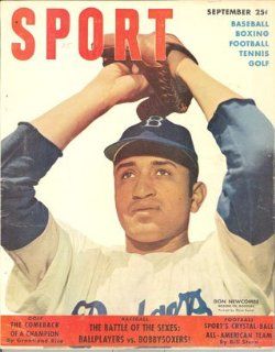 Brooklyn Dodgers Magazine   Sports September 1950 Don Newcombe  Sports Related Trading Cards  Sports & Outdoors