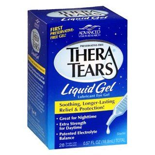THERA TEARS LIQ GEL UNIT DOSE Pack of 28 by ADVANCED VISION RESEARCH *** Health & Personal Care