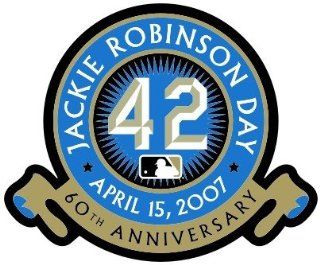 Jackie Robinson 60th Anniversary Pin  Sports Related Pins  Sports & Outdoors