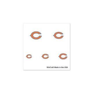 CHICAGO BEARS OFFICIAL LOGO FINGERNAIL TATTOOS  Sports Related Collectibles  Sports & Outdoors