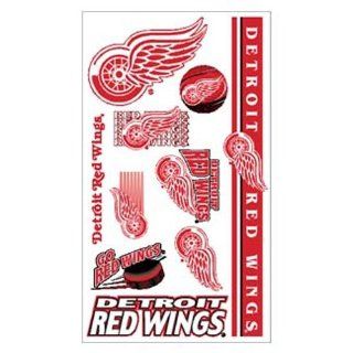 NHL Detroit Red Wings Temporary Tattoos  Sports Related Merchandise  Sports & Outdoors