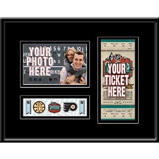 NHL Boston Bruins/Philadelphia Flyers GameDay Frame 2010 Winter Classic Ticket Frame  Sports Related Display Cases  Sports & Outdoors