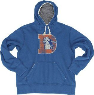 Denver Broncos Reebok "Bigger Better Retro Logo" Vintage Premium Sweatshirt  Sports Related Merchandise  Sports & Outdoors