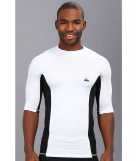 Quiksilver Basix S/S Surf Shirt Mens Swimwear (White)