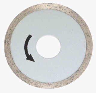 Plasplugs RDW082US 3 1/8 Inch Replacement Saw Blade with 7/8 Inch Arbor for DWW082USSP Tile Saw   Diamond Blades  