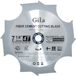 7 1/4 Inch 4 Teeth PCD Fiber Cement Board Circular Saw Blade    