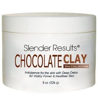 Slender Results Spa Chocolate Body Wrap Clay   4 Treatments   Wrap Yourself Thin with Chocolate    Body Muds  Beauty