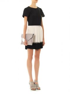 Bruce bleed selvage pleated skirt  A.L.C.