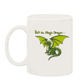 Puff the Magic Dragon Funny Saying Mug  