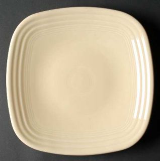 Homer Laughlin  Fiesta Ivory (Newer) Square Luncheon Plate, Fine China Dinnerwar