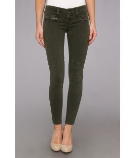 AG Adriano Goldschmied The Moto Legging in Sulfur Dark Autumn Olive Womens Casual Pants (Pewter)
