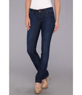 DL1961 Grace High Rise Slim Straight in Panama Womens Jeans (Blue)