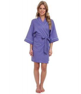 BOTTOMS O.U.T GAL Knitted Jersey Kimono Robe Womens Pajama (Purple)