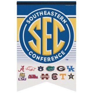 SEC CONFERENCE OFFICIAL 26" FELT BANNER  Sports Related Collectibles  Sports & Outdoors