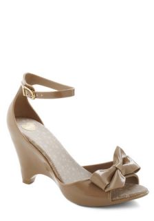 All Dolled Up Wedge in Day  Mod Retro Vintage Heels