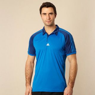 adidas Adidas bright blue 365 polo shirt