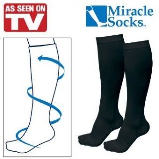Miracle Socks   As Seen On TV   Anti fatigue Compression Stocking   Black Clothing