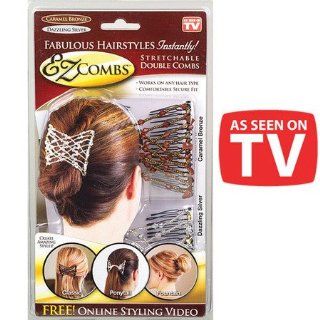 Ez Combs Combo Hair Styling Bands As seen on TV 