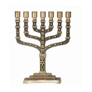 Seven Branch Menorah, 10''  Home Decor Products  