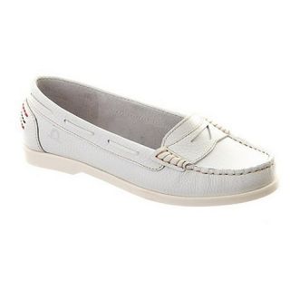 Chatham White rita boat shoes