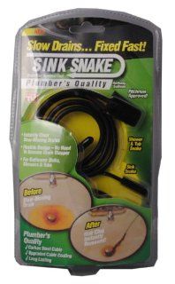 Sink Snake Drain Hair Removal Clog Tool As Seen On TV   Drain Augers