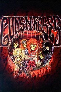 Guns n' Roses skeletal cartoon POSTER 21 x 31 Axl Rose Slash & Roses (poster sent from USA in PVC pipe)  Prints  