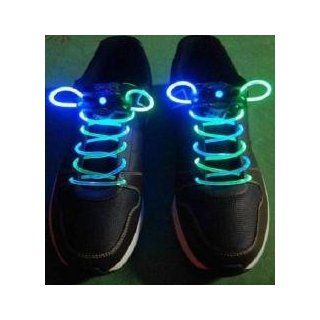 LED Light up Shoelaces   Blue & Green, Great for Halloween These Will Be on of the Hottest Items for This Year for the Holiday Season. LED Light up Shoelaces with 3 Settings, on Solid, Flashing Fast, and Flashing Slow. Each Shoelace Is About 32" 