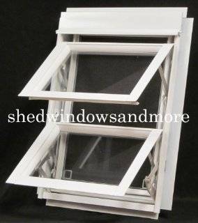 18" X 23" Awning Window Double Pane Insulated Shed Window Playhouse Window USA Made   Window Hardware  