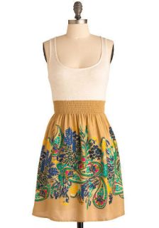 Seventies Luau Dress  Mod Retro Vintage Dresses