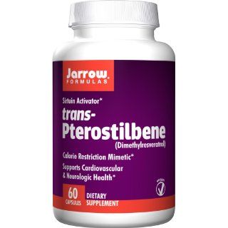 Jarrow Formulas Pterostilbene, 50 Mg, 60 Vegetarian Capsules Health & Personal Care