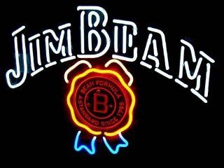 Jim Beam Distillery Formula Since 1795 Handcrafted Neon Light Sign 19x15 Sports & Outdoors