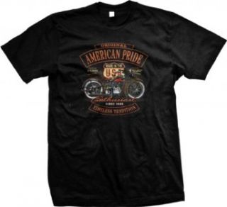 American Pride Old School Motorcycle Enthusiast Mens T shirt, Timeless Tradition Since 1903 Mens Tee Shirt Clothing